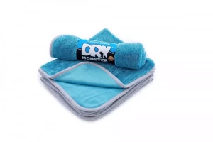 Супер впитывающее полотенце для сушки Dry Monster 50х60 голубое DM-5060BL